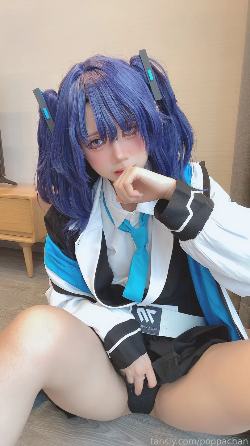 PoppaChan - Yuuka [70P-113MB] tg@simisebaisi 【丝足阁】020.webp